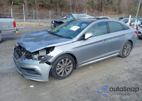 2016 Hyundai Sonata Limited из США, поврежденный, VIN 5NPE34AF2GH431816